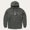 B4286D411 gris sweat à capuche en molleton chiné anthracite Stetson Hommes vêtements