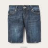 B4286D523 bleu short en jean délavé foncé Stetson femmes vêtements